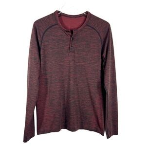 LULULEMON Metal Vent Tech Long Sleeve Henley 2.0